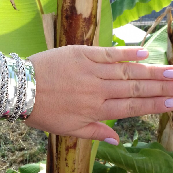 boho manchet armband / zilveren armband / vrouw verjaardagscadeau / man armband / armband zilver / antieke armband / Griekenland armband / manchet armband / sieraden