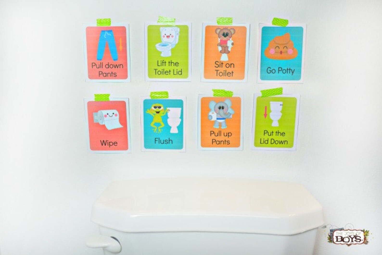 Free Printable Potty Training Visual Schedule