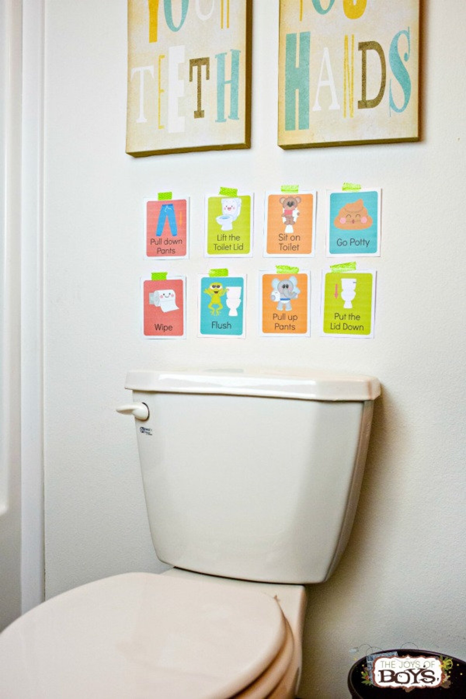 Potty Training Visual Schedule Cards Etsy Canada