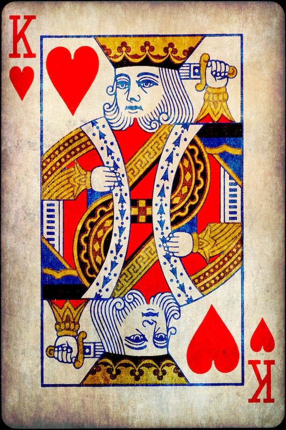 Picture Of King Of Hearts Playing Card PictureMeta