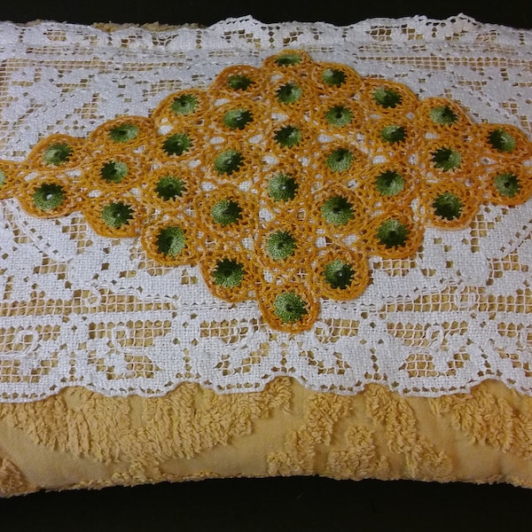 Repurposed Chenille Bedspread Etsy
