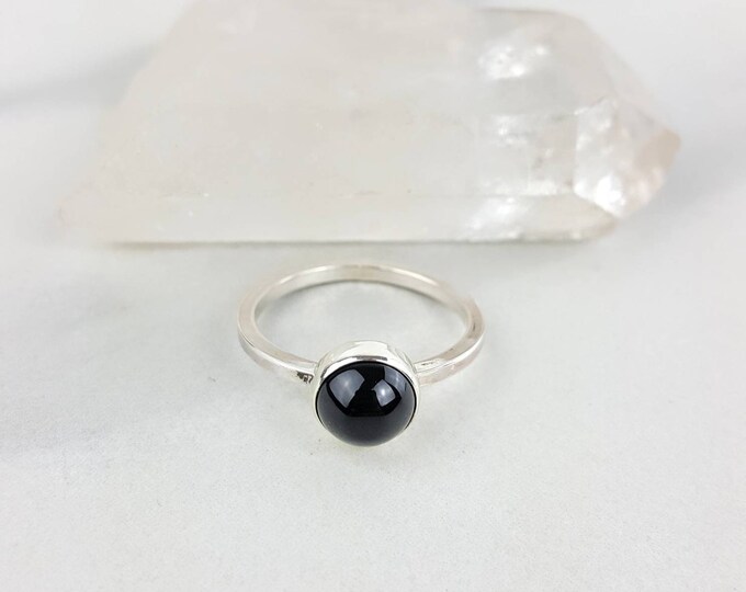 Black Onyx Sterling Silver .925 Ring