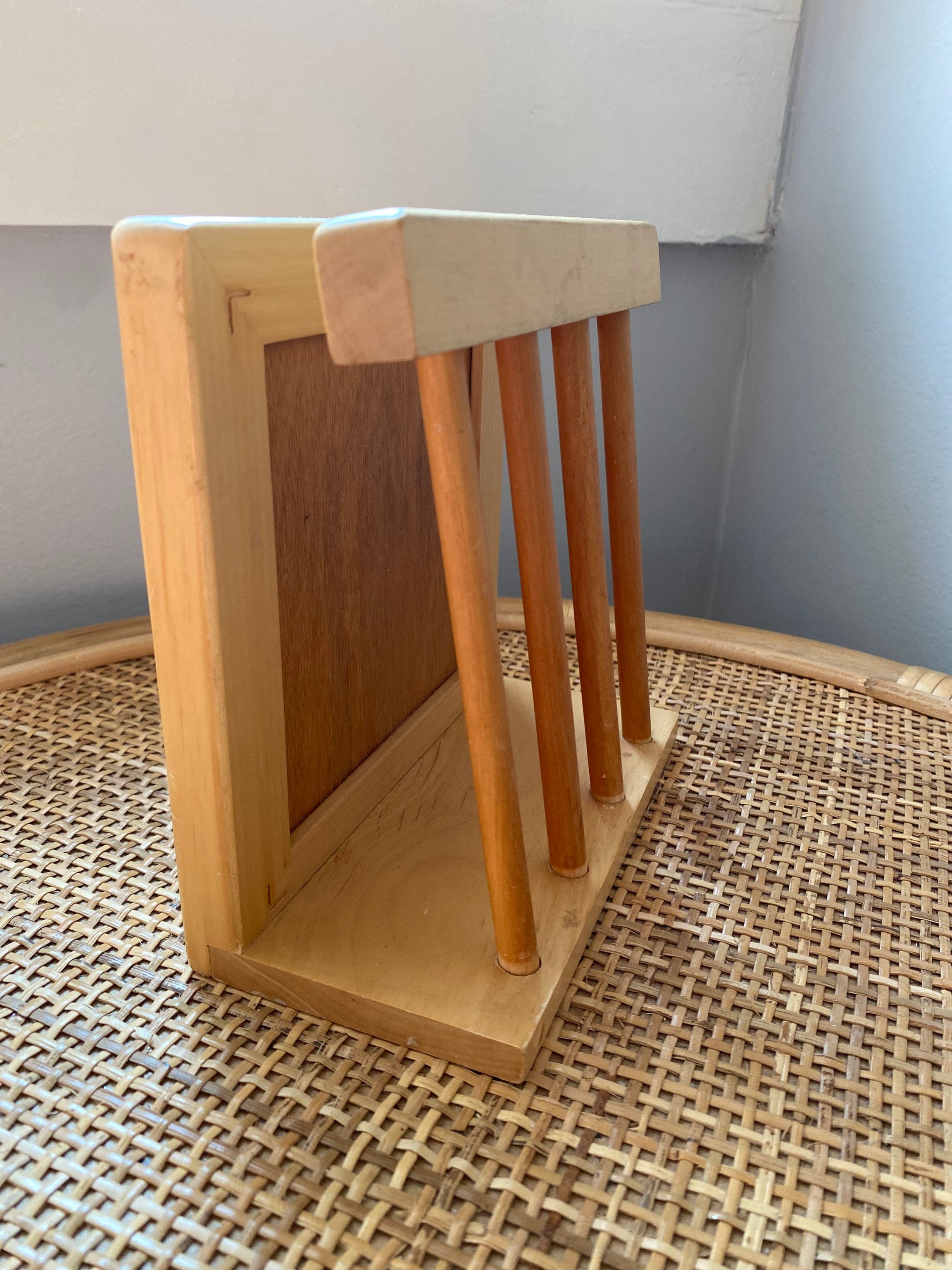 Napkin Holder Unique Floral Thrifted Etsy