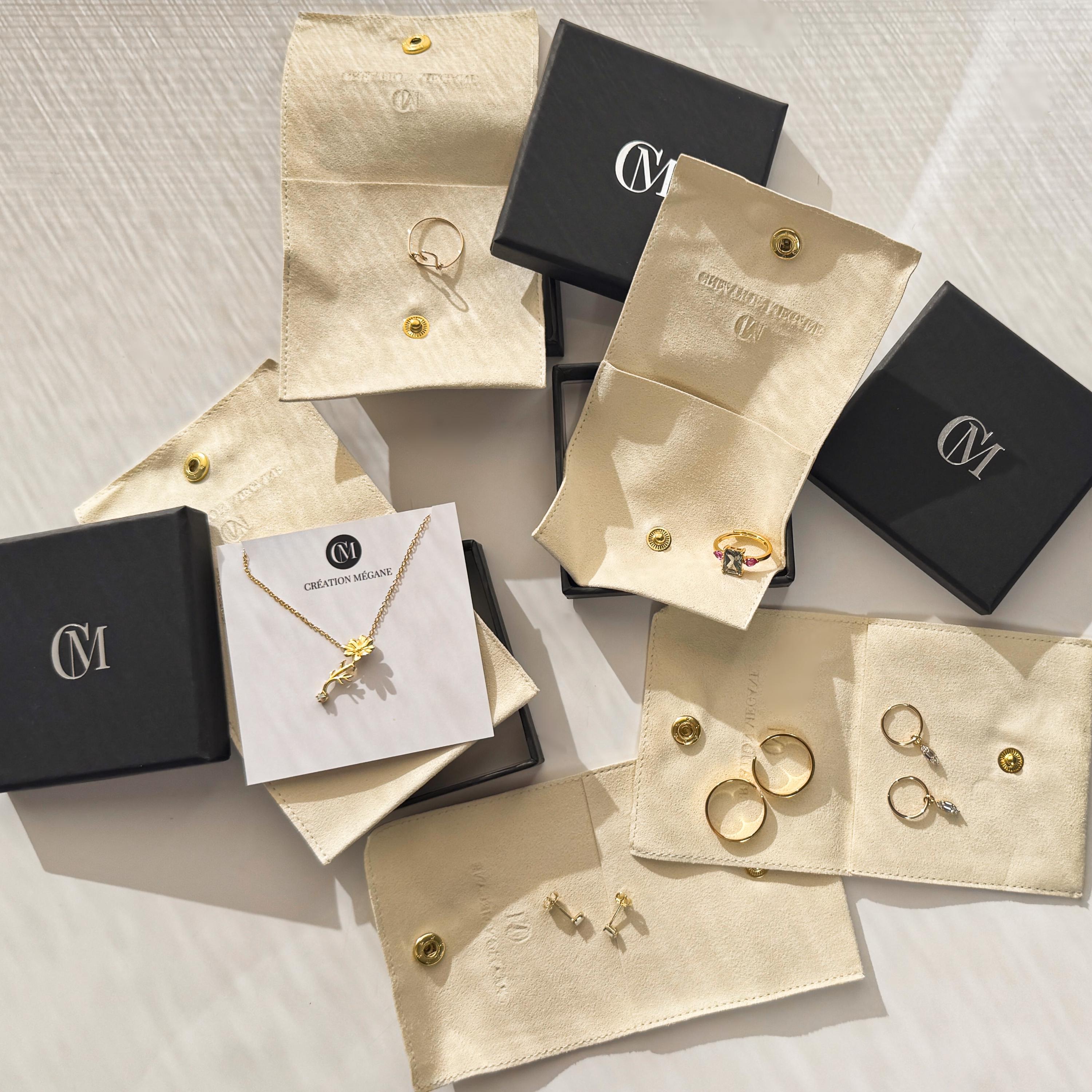 GlamRays Orecchini in Oro Massiccio da Donna, Huggie Hoops Larghi Piatti in Argento alla Moda, Gioielli, Gold, L
