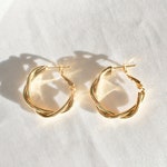 Gold Hoop Earrings
