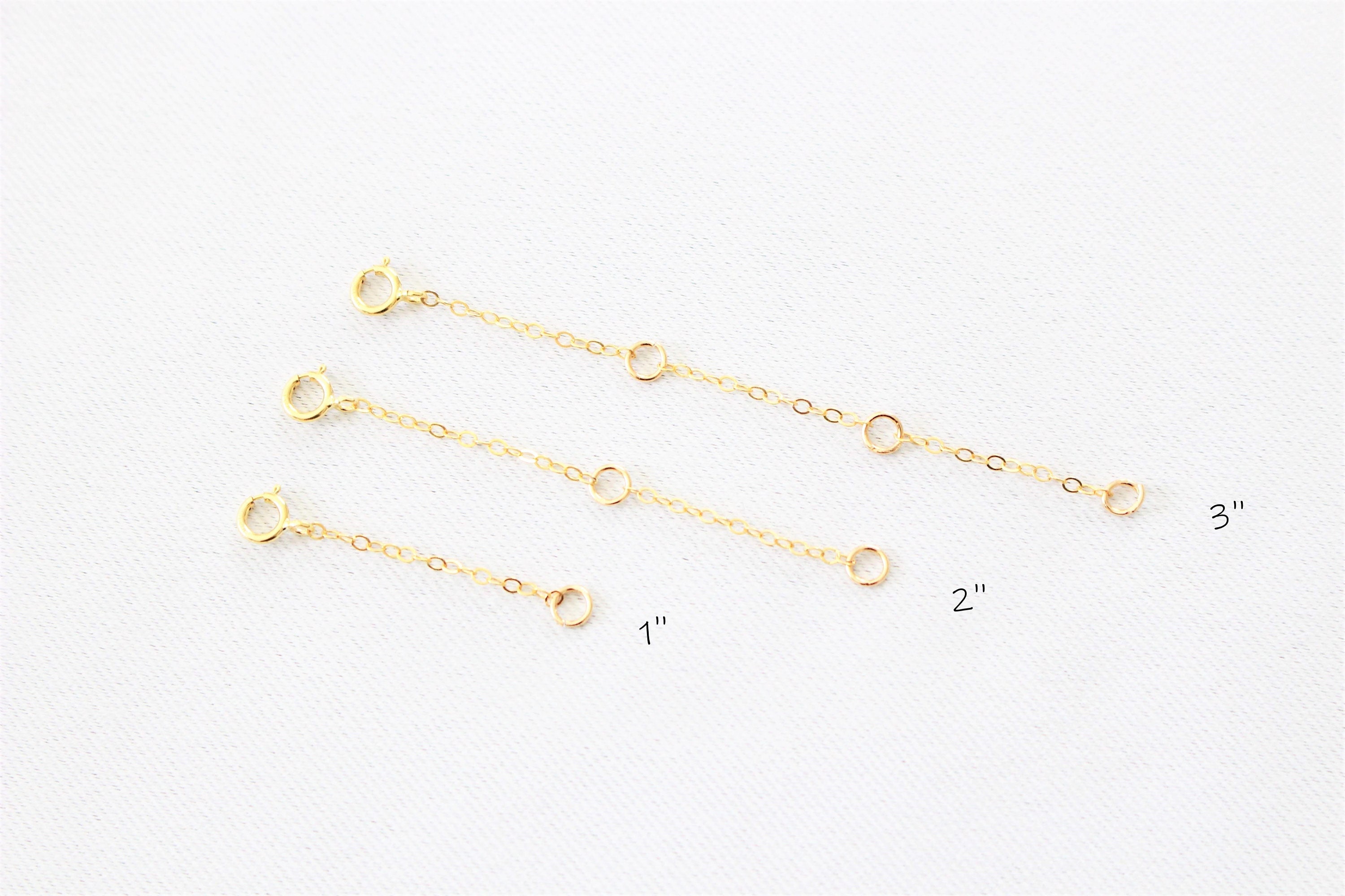 1/2 inch Flip Bracelet Extender in Gold