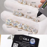 Moissanite Earrings