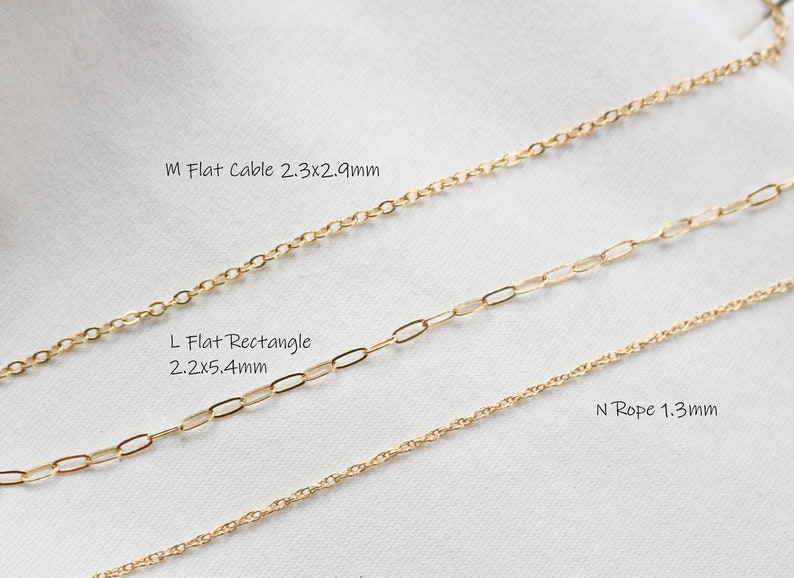 14k Gold Fill Bracelet Gold Stacking Chains Bracelets Quality Jewelry Waterproof Minimalist Bridesmaid Wedding Gift Personalized image 7