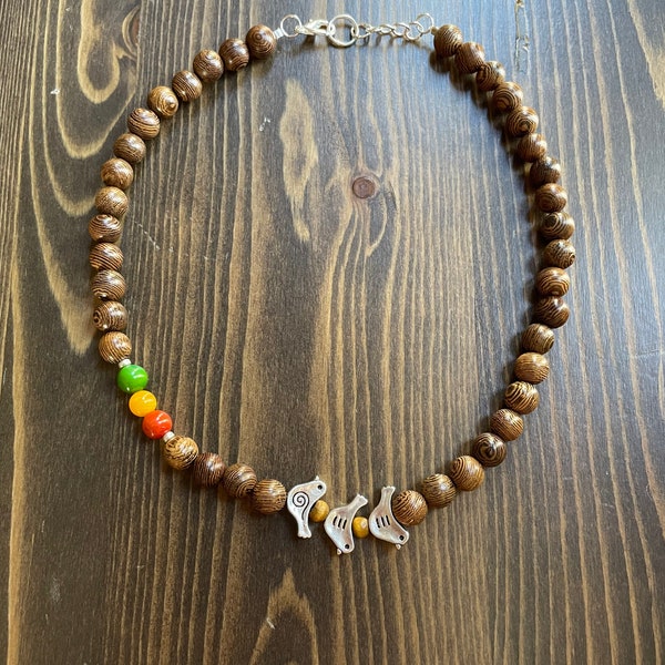 Beaded Choker Necklace | 3 Little Birds