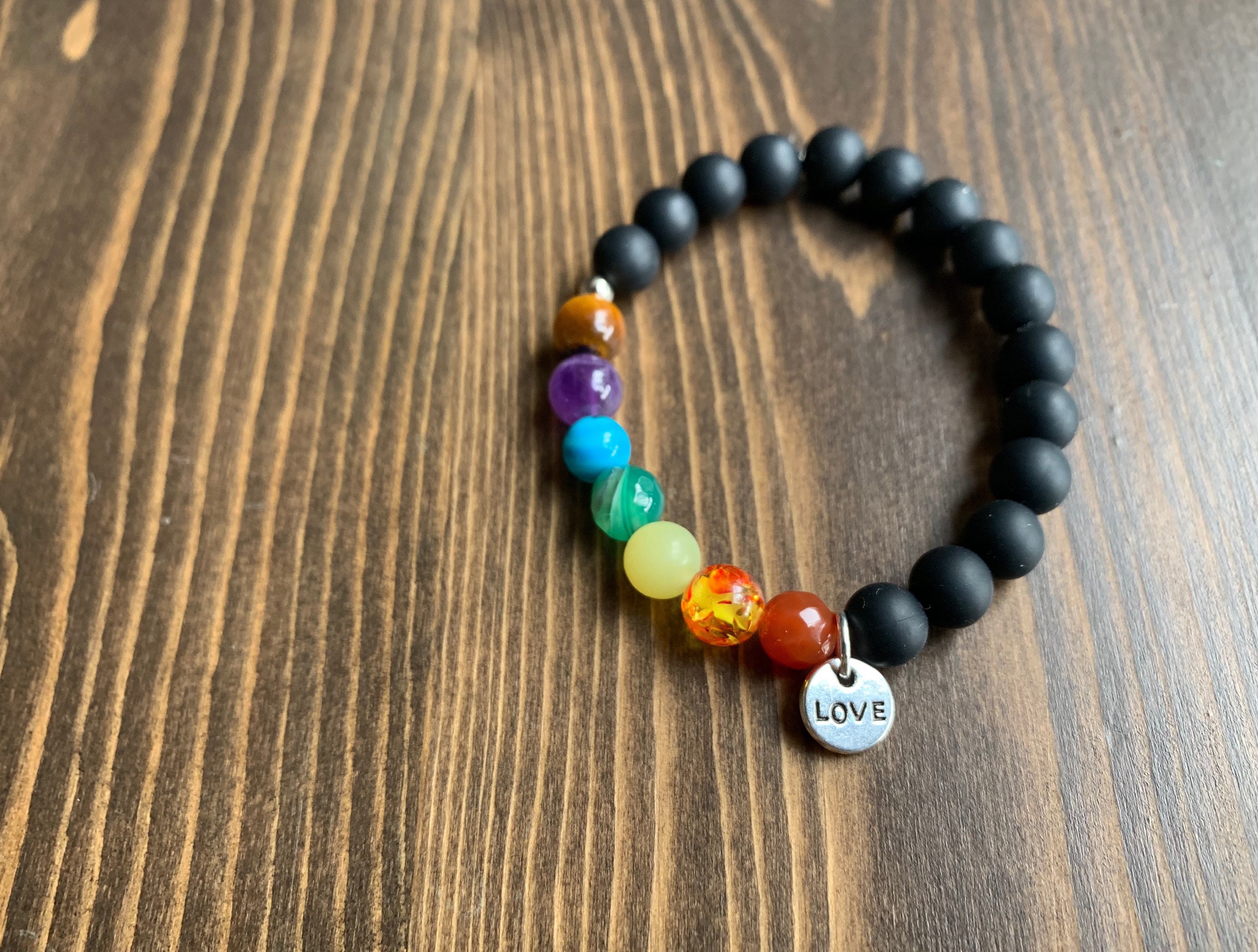 Love beaded bracelet Clearance