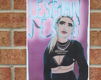 Lesbian Jesus - Poster