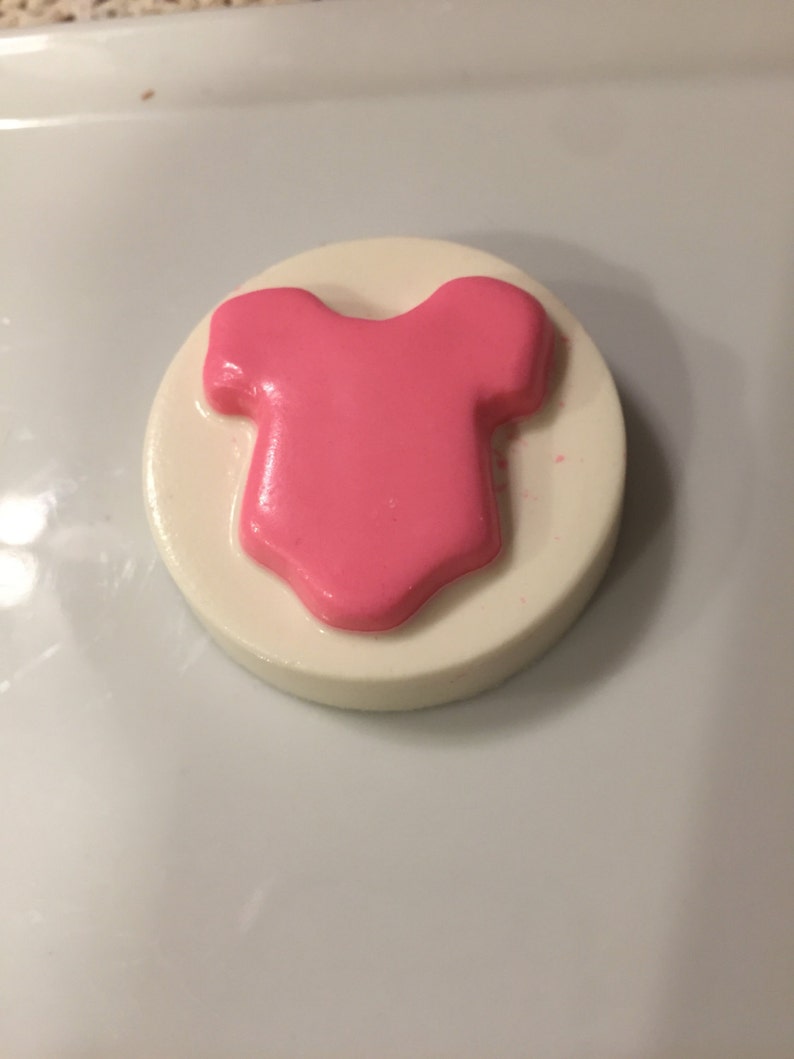 Baby onesie chocolate covered oreos