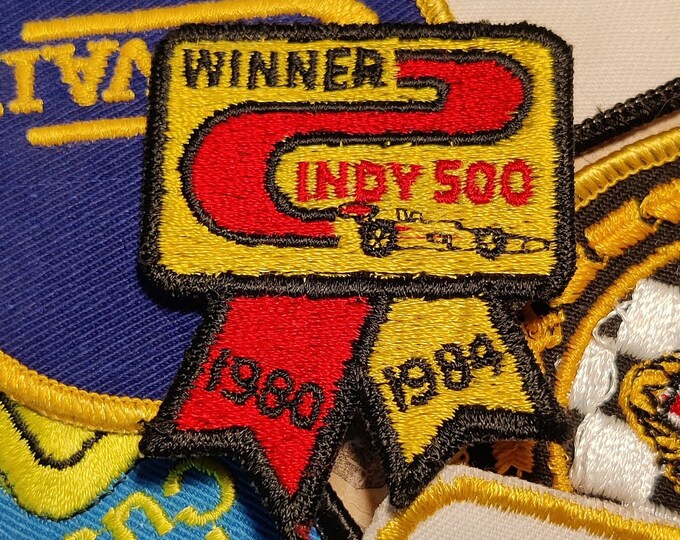 INDY 500 1980, 1984 Winner Patch - Etsy