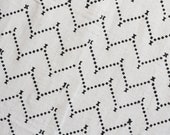 Genuine Mudcloth Fabric, Zig Zag Throw, Wall Hanging