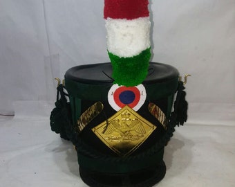 Behang Tschako Fangschnak Shako helmet cord Grenadier Napoleon Larp sca