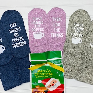 Coffee Gifts, First Drink Coffee, Then do things, , Socks, Funny, For her, , Teacher, Women, For her