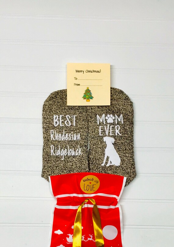 Personalized Dog Socks, Dog Mom Gift, Dog Owner Gift, New Dog Gift