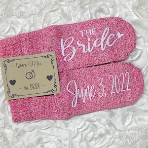 Bride 2023, Bride Socks, Engagement Gifts, Bride Gifts, Wedding Gifts, Bridal Shower Gifts, Custom Bride Gifts, Personalized Bride Gift