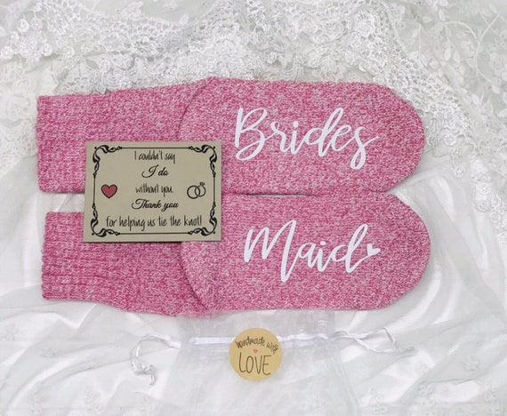 Calzini Regalo Per La Mamma Dello Sposo – Rosa Scuro, Taglie 39-46, Suola Antiscivolo, Confezione Cupcake - 5