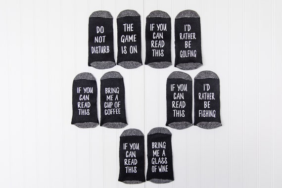 Calzini Divertenti Con Scritte Antiscivolo Per Uomo – Regalo Originale Per Papà, Nonno, Marito – Frasi Stile "Bester Papa" – Taglia 43-46