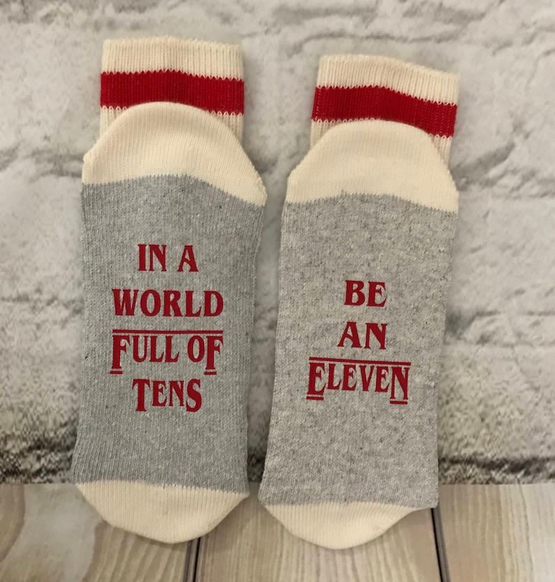 Mother/'s Day Gift Gift for her or him In a world full of tens You/'re an Eleven In a world full of tens Stranger Things Be an Eleven