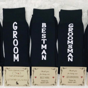 Groomsman Gift Socks, Groomsmen Proposal, Groomsmen Socks & Labels, Groomsman Gift, Best Man Gift, Man of Honor, Wedding Day Socks