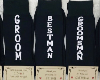 Groomsman Gift Socks, Groomsmen Proposal, Groomsmen Socks & Labels, Groomsman Gift, Best Man Gift, Man of Honor, Wedding Day, 101