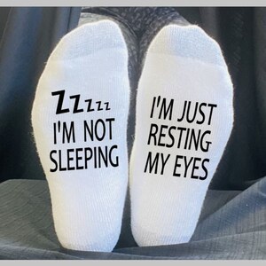 Wine Socks Resting Eyes / If You Can Read This Socks, Bring Me... / Dog Mom / Drinking / Fun / Diet Coke