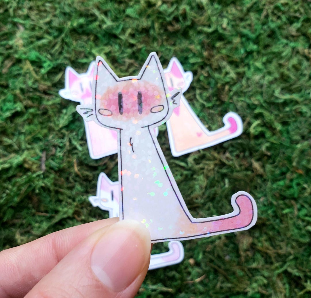 Ooak Rd357 Ebay Stickers Cute Lil Guys- OOAK Hand Colored Sticker 4 Pack! - Etsy