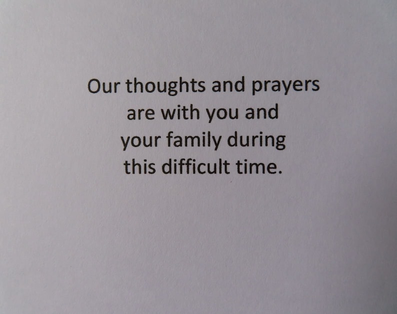 Grief Handmade Loss Cording Mourning Flowers Stickers Greeting cards Sympathy White Black With sympathy Silver Cards