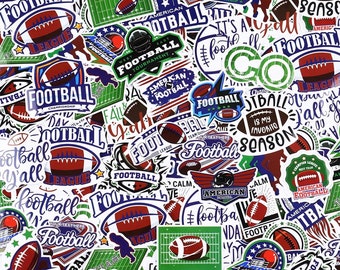 Football Themed Stickers, Pack of 5