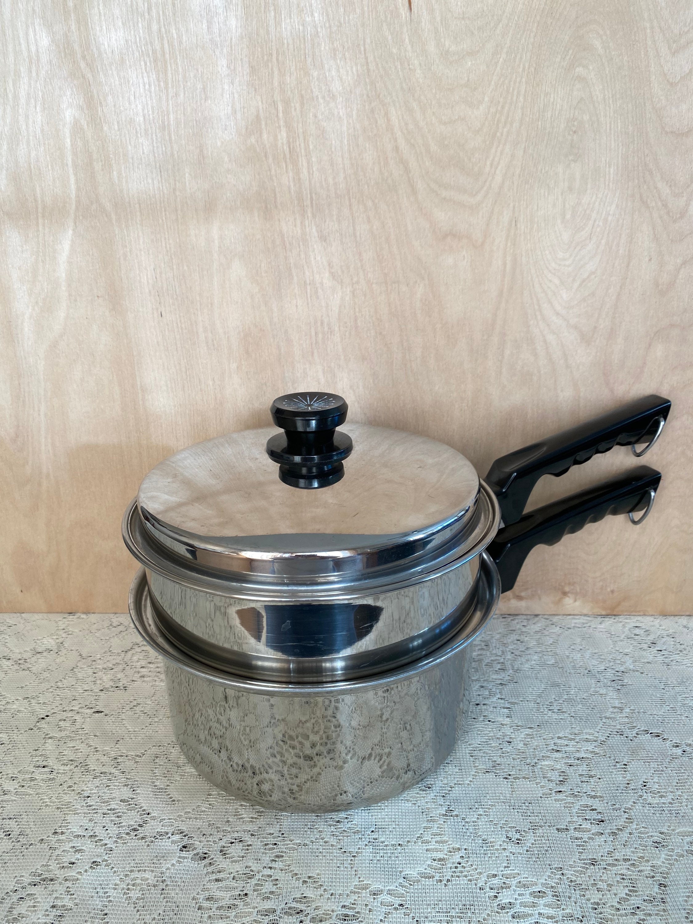 Cutco Cookware/ Cutco 2 Qt. Steamer Insert and Cutco 3 Qt. Sauce Pan