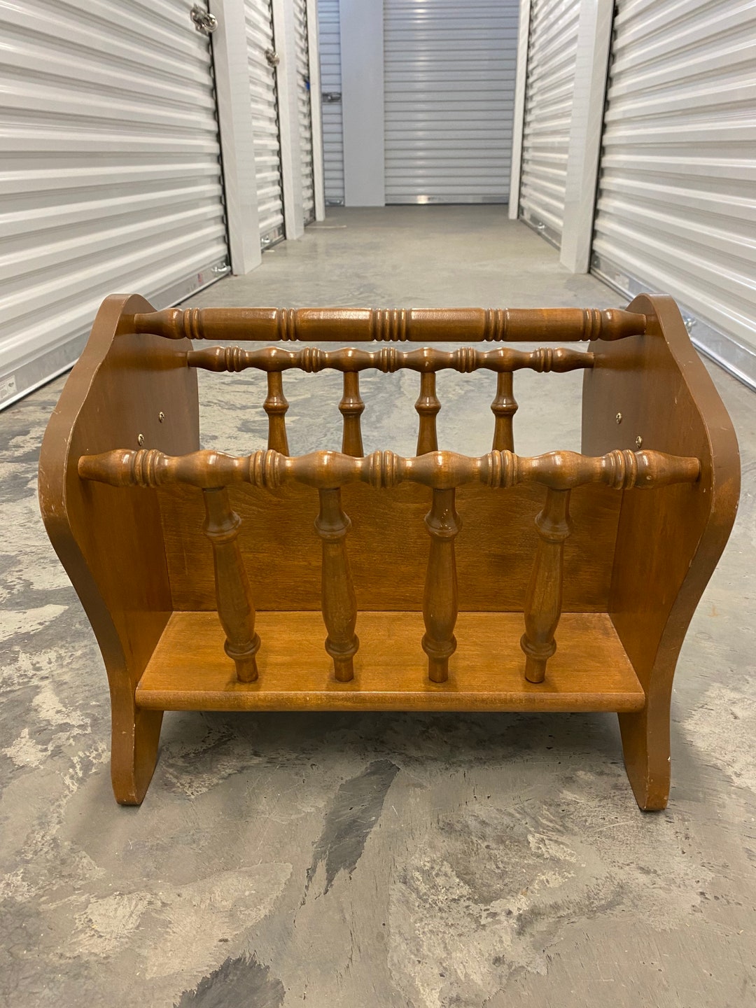 Vintage Woid Magazine Rack, Local Pick Up Etsy