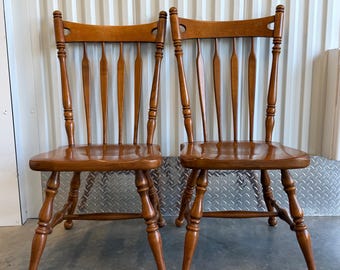 Pair of Vintage ETHAN ALLEN  Chairs “ two available”