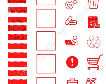 Printable Planner Stickers