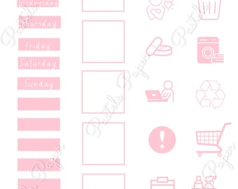 Printable Planner Stickers