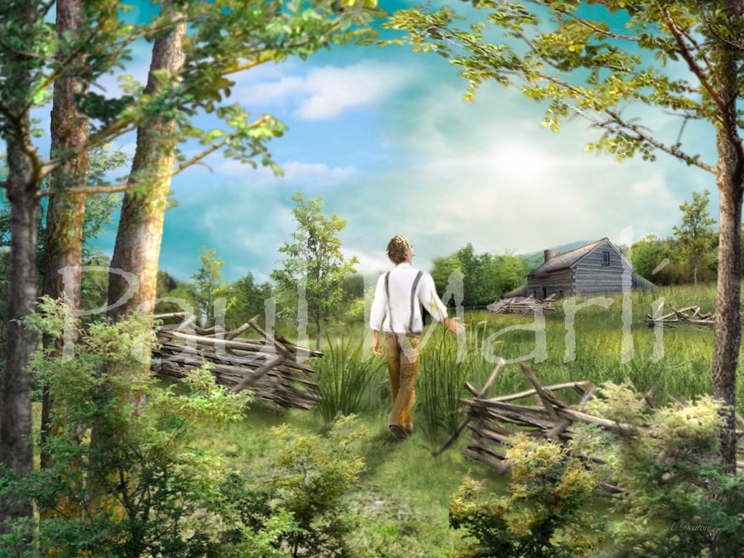Joseph Smith Printable - Sacred Grove - LDS Art - Restoration - Digital ...