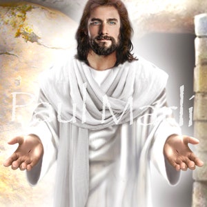 Jesus Christ Art - LDS Art - Peinture du Christ - Peinture de Jésus-Christ - Art chrétien - Art du Christ - Téléchargement instantané - Impression numérique