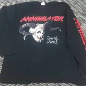 ANNIHILATOR - Carnival Diablos shirt 2001