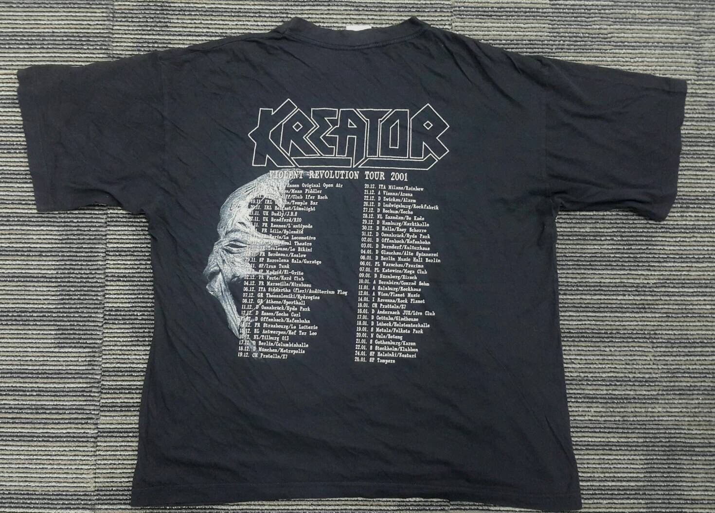 KREATOR Violent Revolution tour shirt 2001 | Etsy