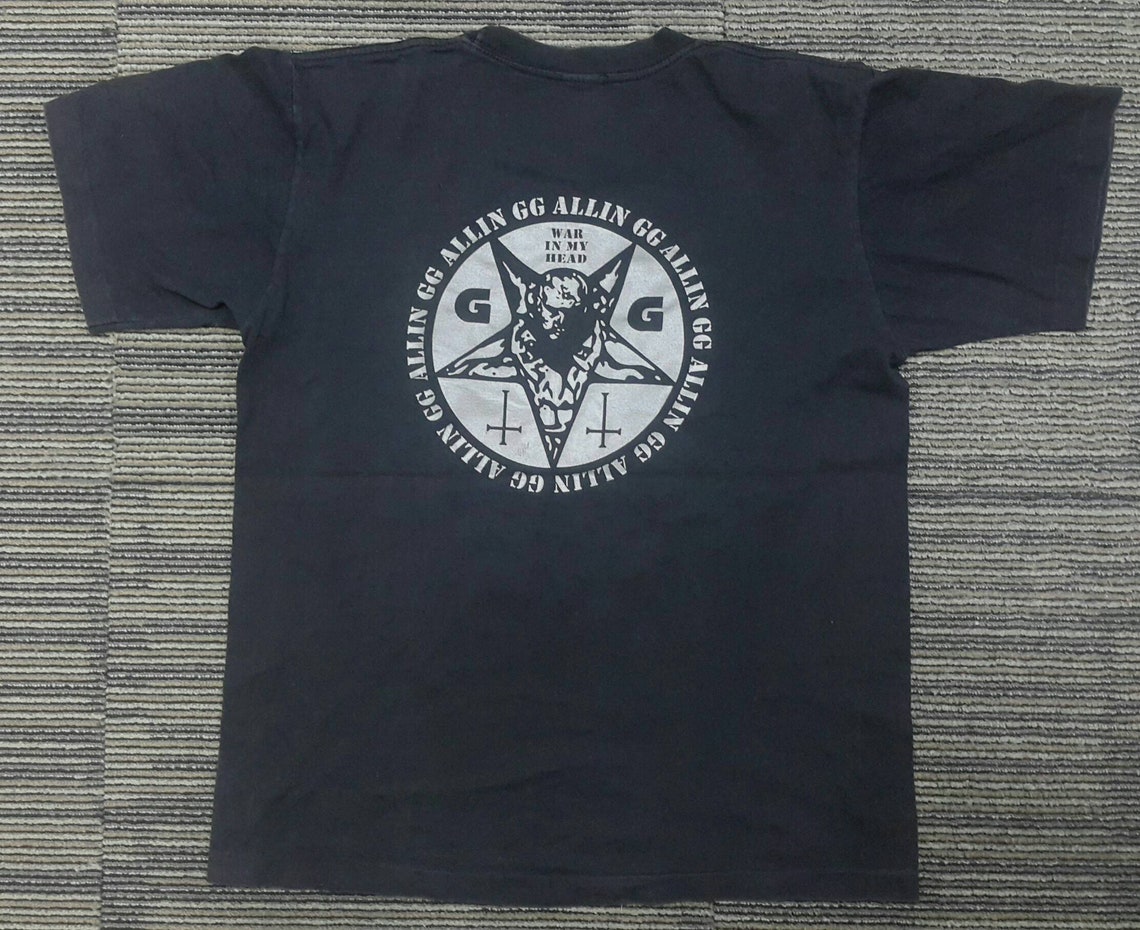 gg allin im your enemy shirt
