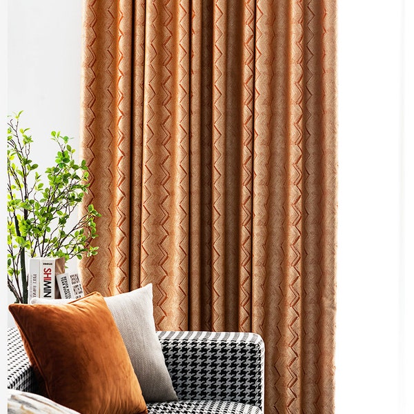 Sofort lieferbar SALE Paar 45 "x 95" 2 Panel Luxus drapieren Metallic Schimmer Gold Gewürz orange Seite dekorative Vorhang Tülle Gardinen Glam Dekor