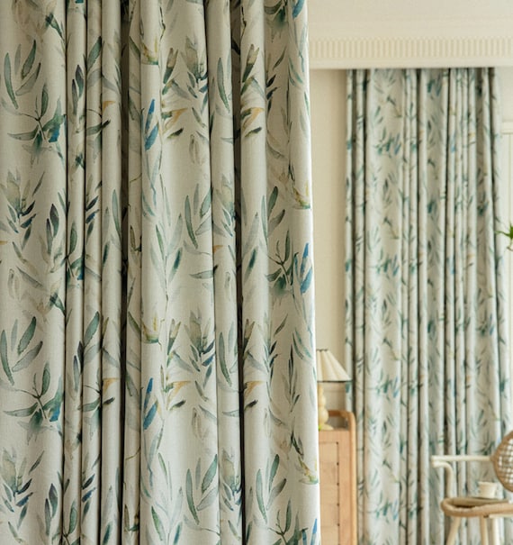Vandre alkove Fradrage Custom Made Elegant Country Home Decor Drapery Linen Curtain - Etsy