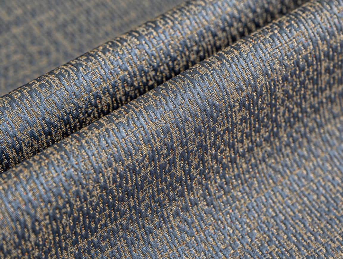 Custom made Curtain timeless insulated Drapery Luxury Textured high ceiling Blackout Curtains gold metallic shimmer bedroom home office
