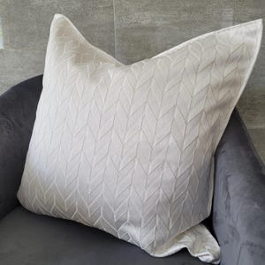 Custom Pair Curtain embossed v chevron pattern herringbone Ivory cream Curtain Pattern blackout Drapery kid bedroom luxury royal home decor image 9