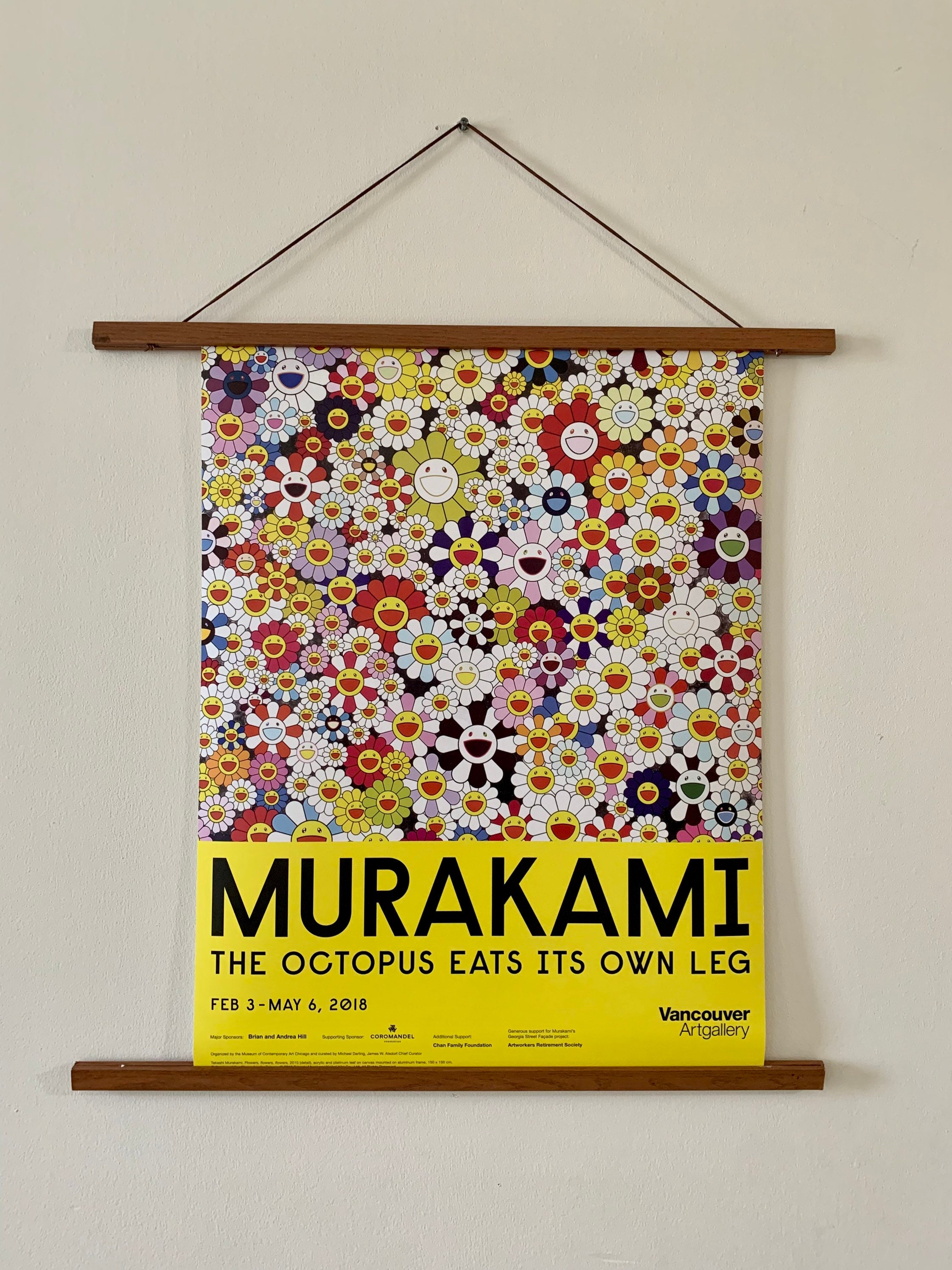 Takashi Murakami 2018 Exhibition Poster From a Show in Canada - Etsy Denmark