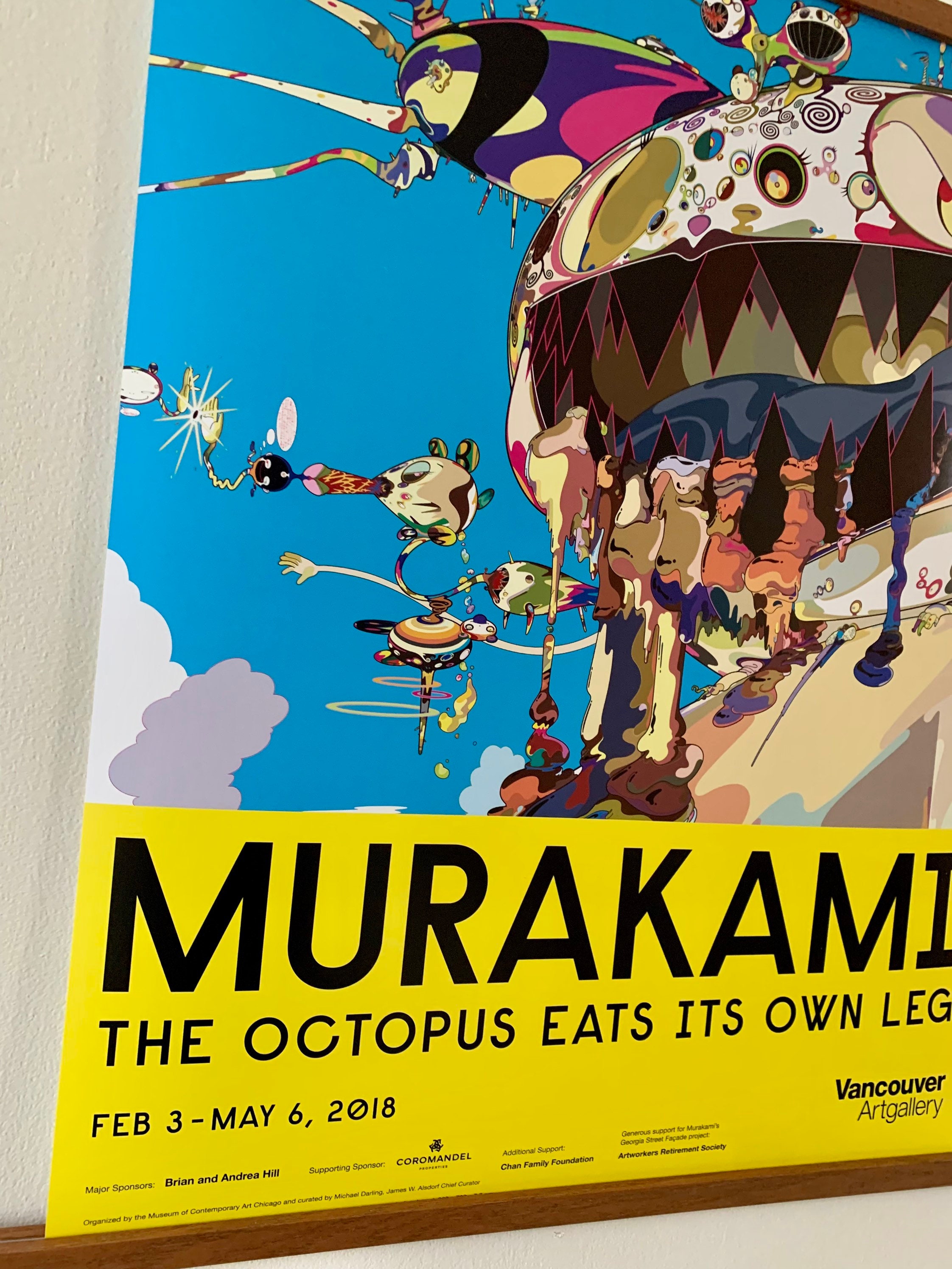 Takashi Murakami Original Exhibition Poster From a Canadian - Etsy Denmark