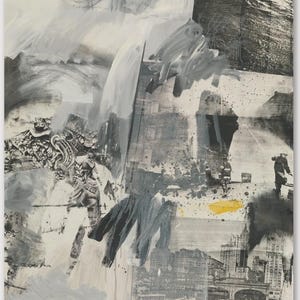 Robert Rauschenberg, cartel original de la exposición del museo
