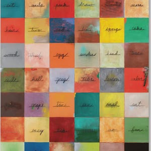Jim Dine Original Exhibition Museum Poster Colorful Words