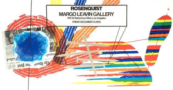 John Baldessari-Margo Leavin Gallery-1990 Poster